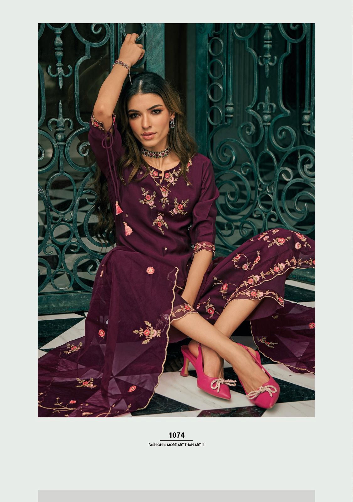 Raabta By Lady Leela Viscose Readymade Suits Catalog